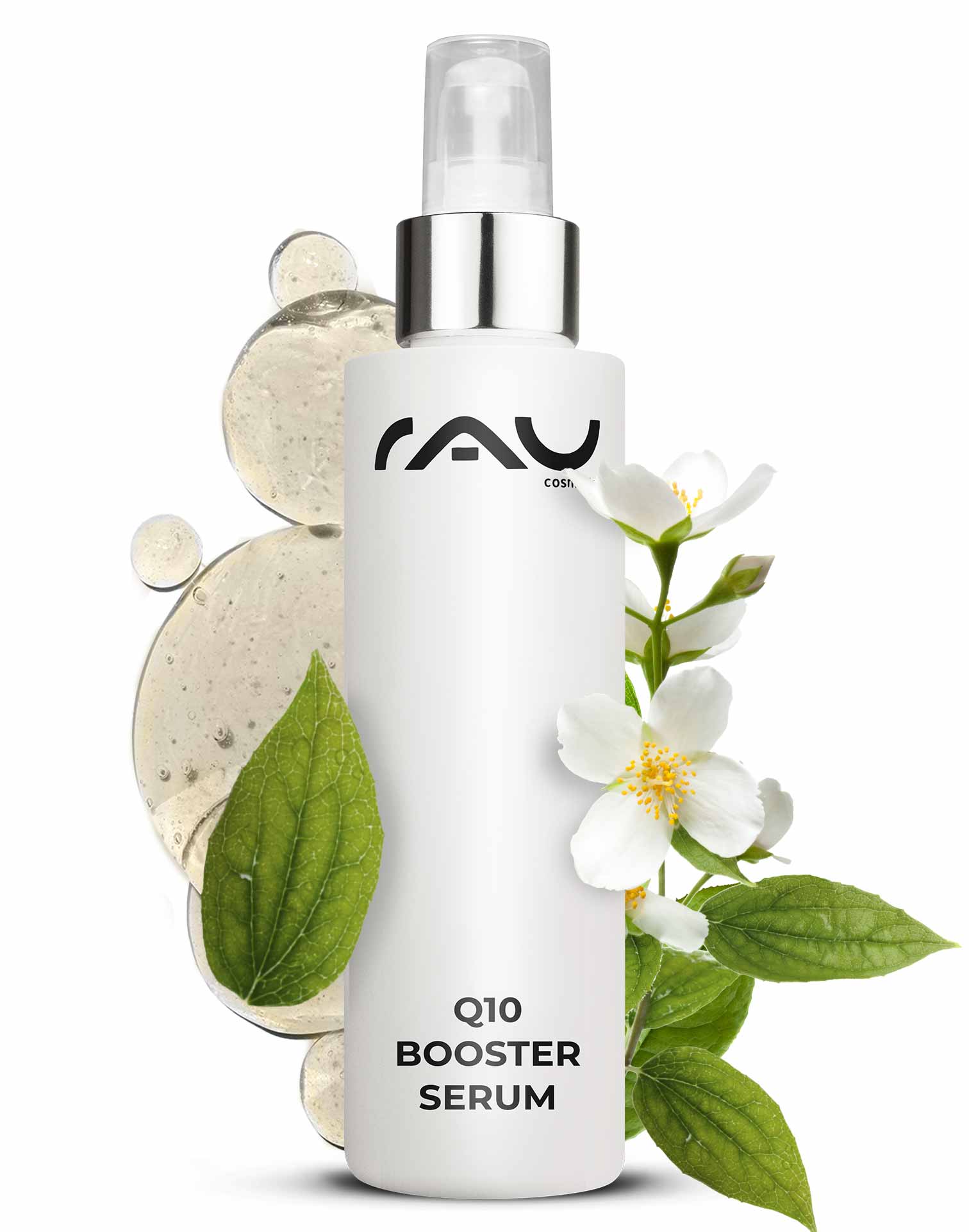 Q10 Booster Serum 100 ml - mit Hyaluron, Q10 & Lecithin