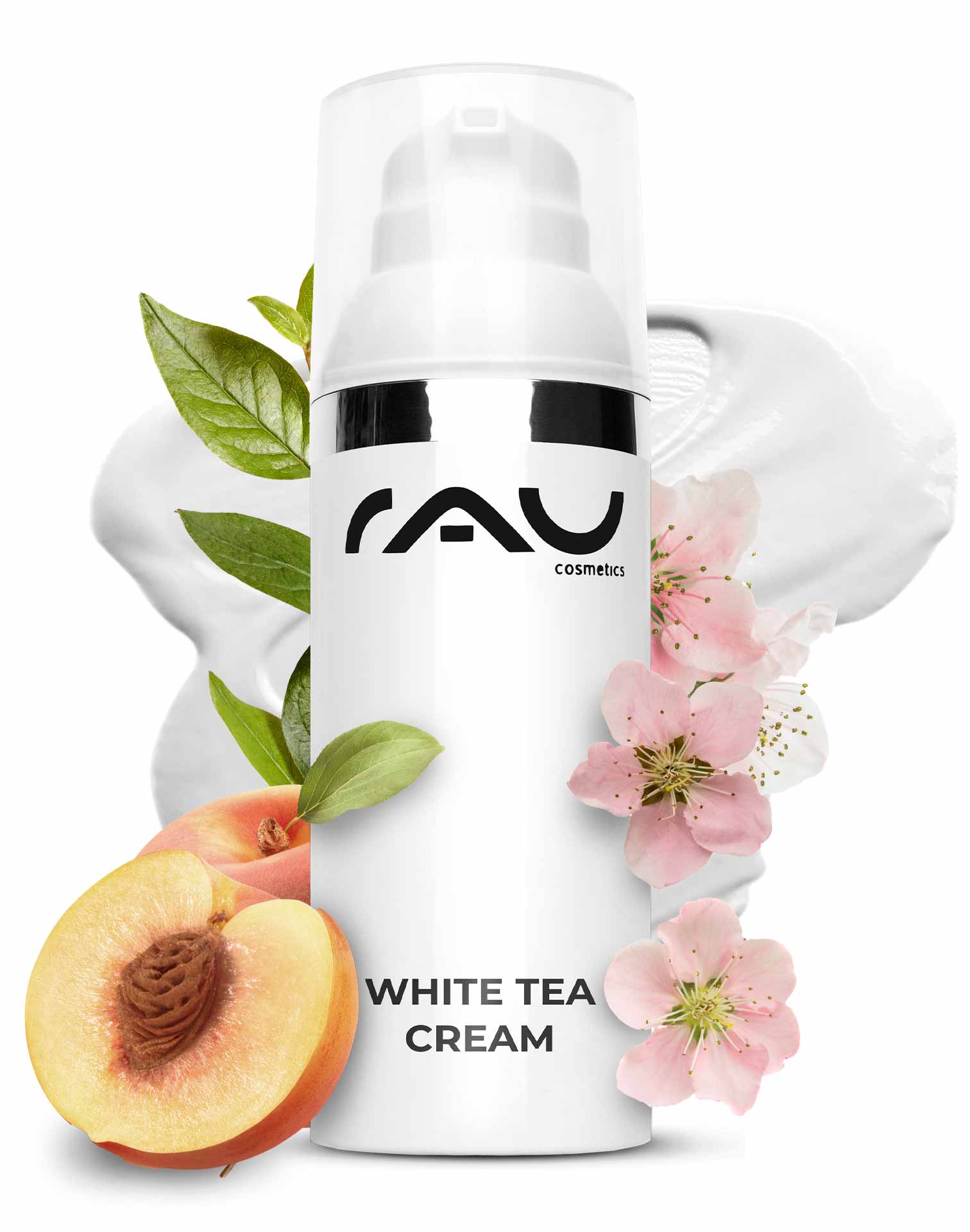 White Tea Cream 50 ml  Anti Aging 24h Creme für trockene und unreine Haut